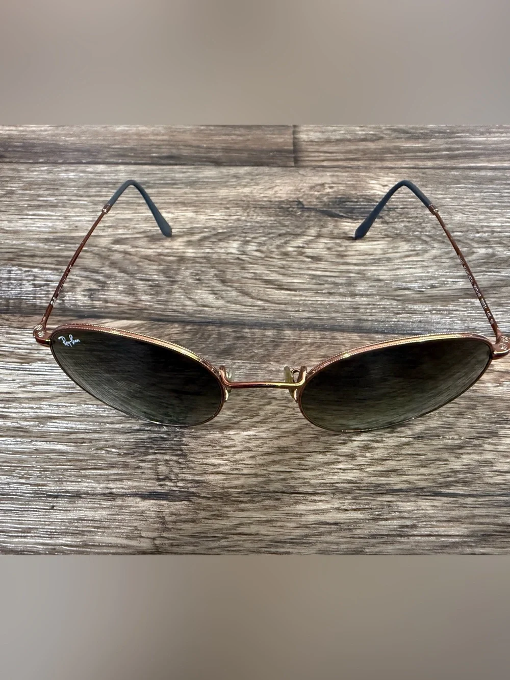 Ray-Ban rb3447 round metal 9002/a6 53-21